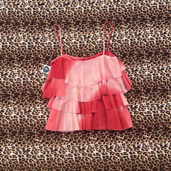 2000s mesh babydoll tank top - Picture 4 of 6